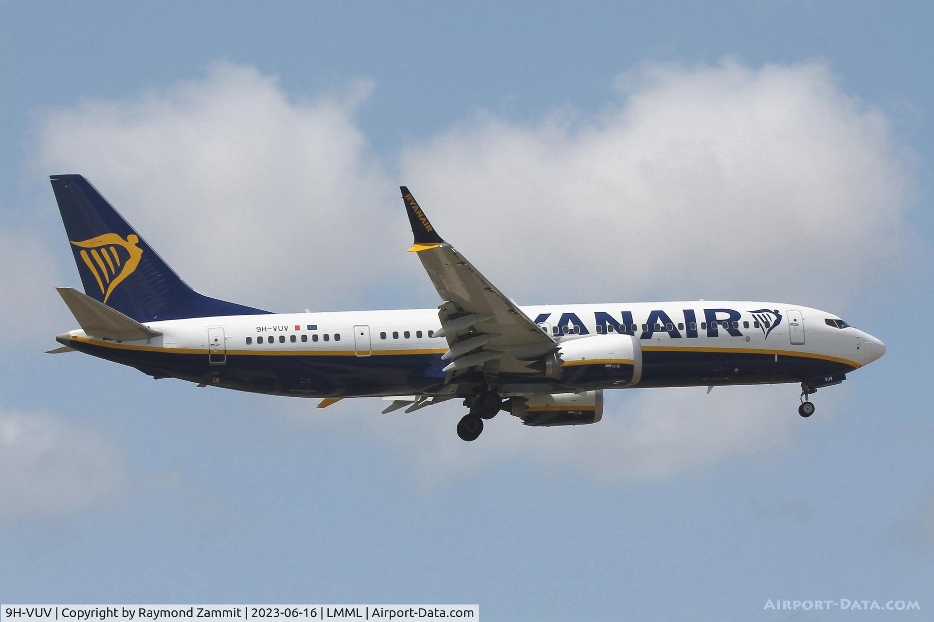 9H-VUV, 2021 Boeing 737-8-200 MAX C/N 62331, B737-8 MAX 9H-VUV Malta Air