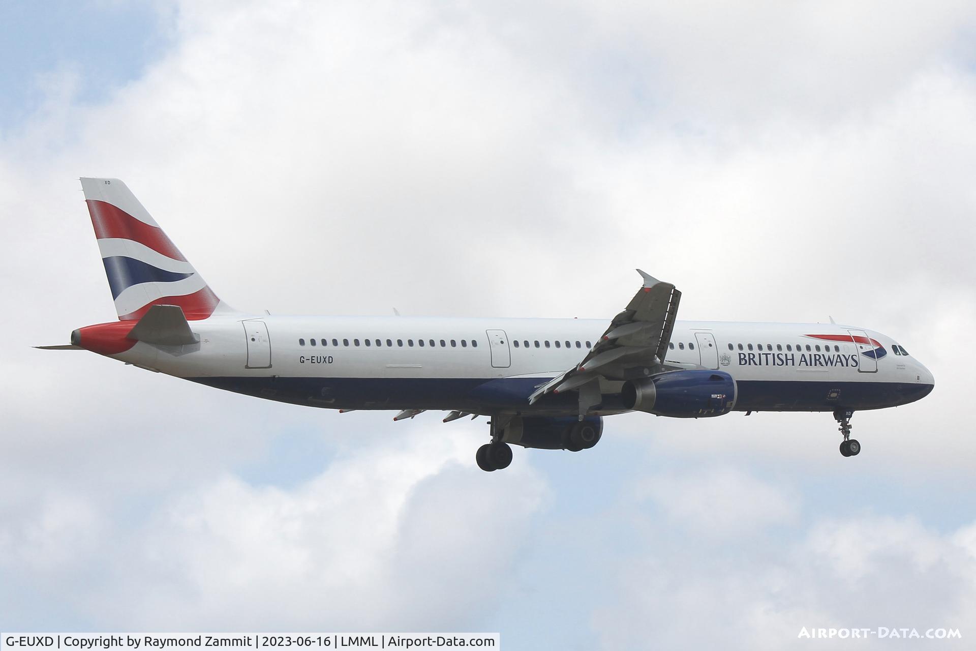 G-EUXD, 2004 Airbus A321-231 C/N 2320, A321 G-EUXD British Airways