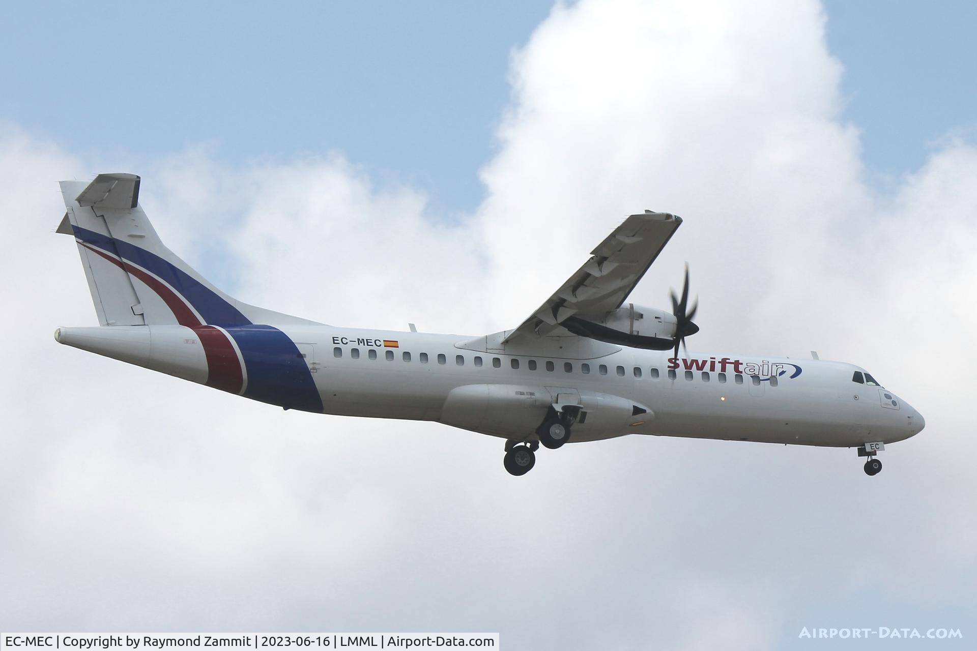 EC-MEC, 1999 ATR 72-212A C/N 595, ATR 72 EC-MEC Swiftair