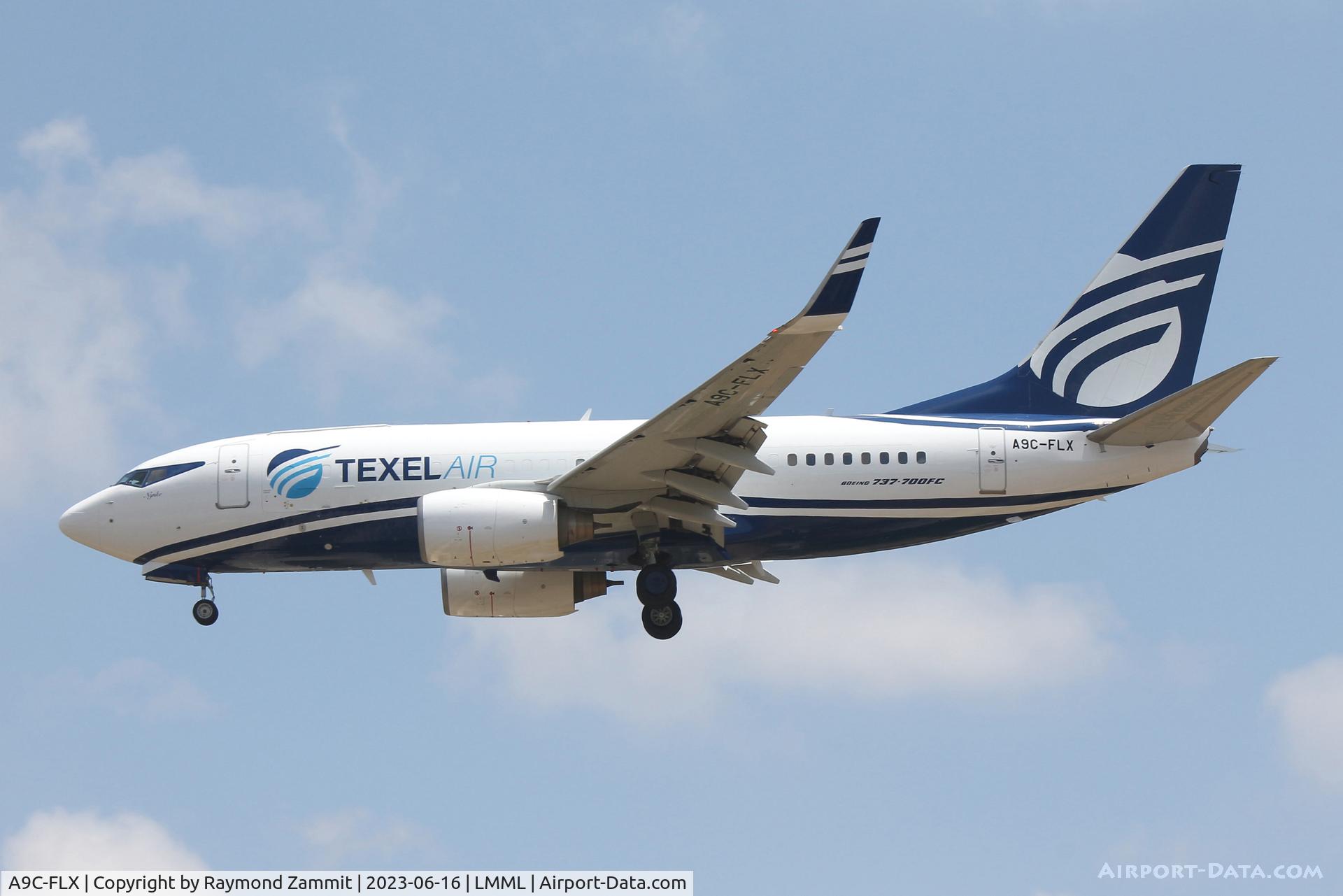 A9C-FLX, 2004 Boeing 737-76Q C/N 30293, B737-700 A9C-FLX Texel Air