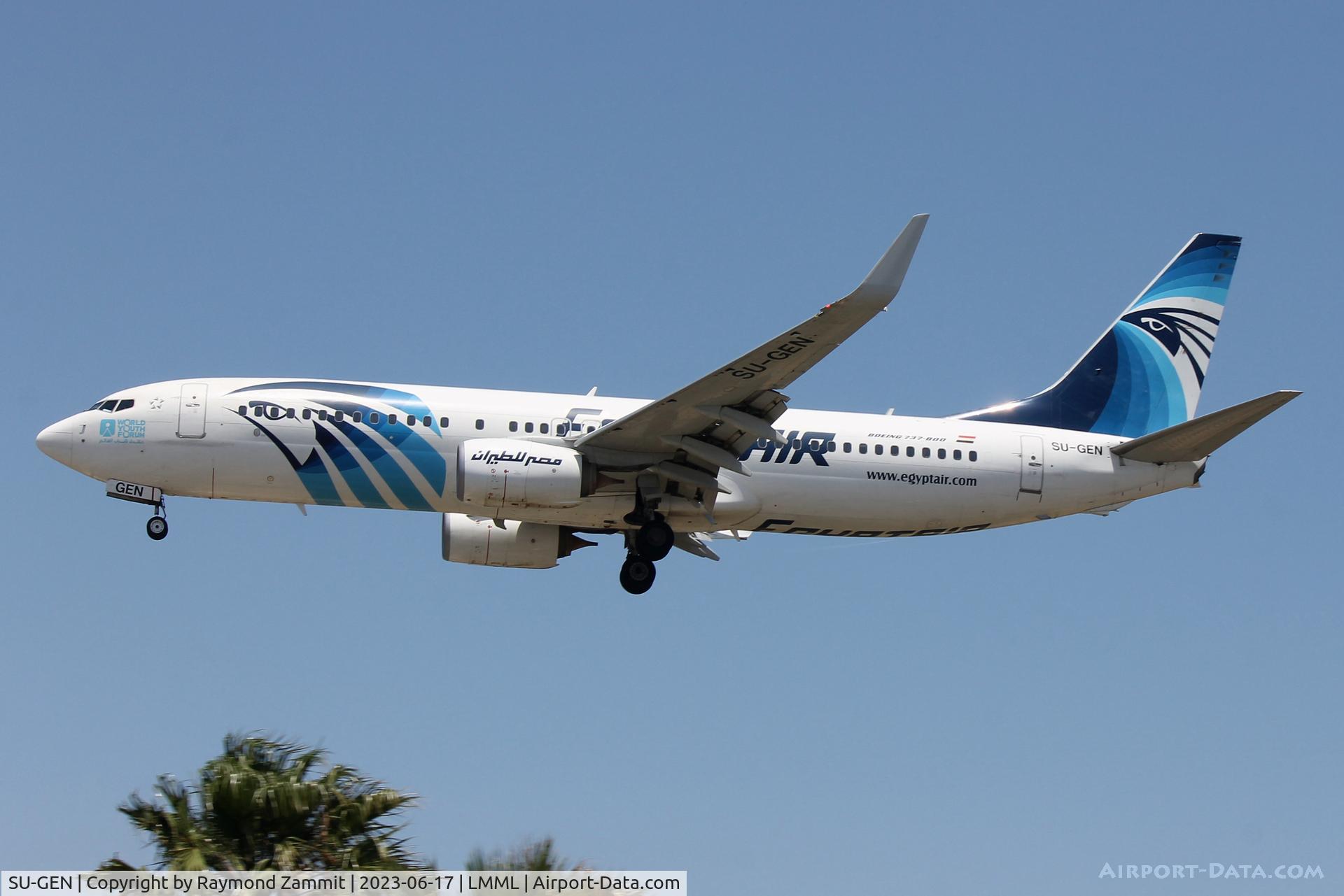 SU-GEN, 2017 Boeing 737-866 C/N 63806, B737-800 SU-GEN Eygptair
