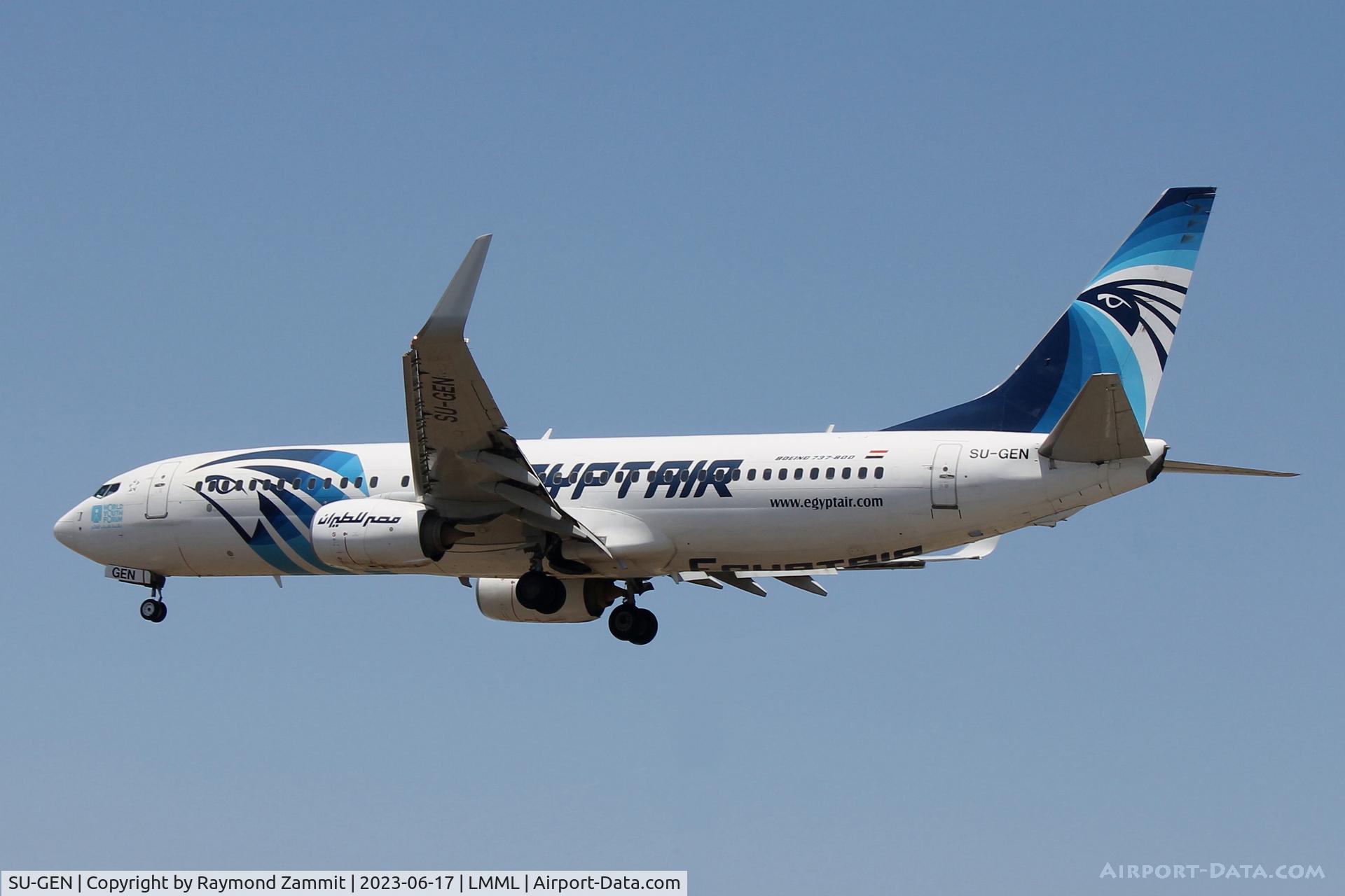 SU-GEN, 2017 Boeing 737-866 C/N 63806, B737-800 SU-GEN Eygptair