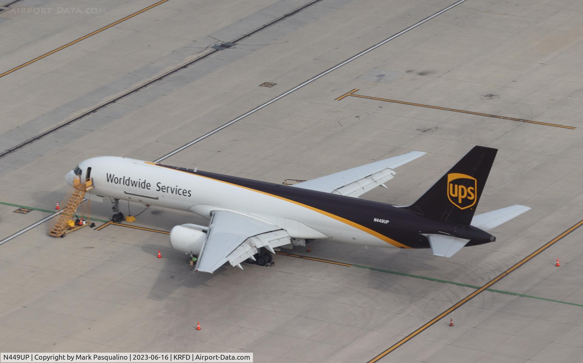N449UP, 1995 Boeing 757-24APF C/N 27738, Boeing 757-24APF
