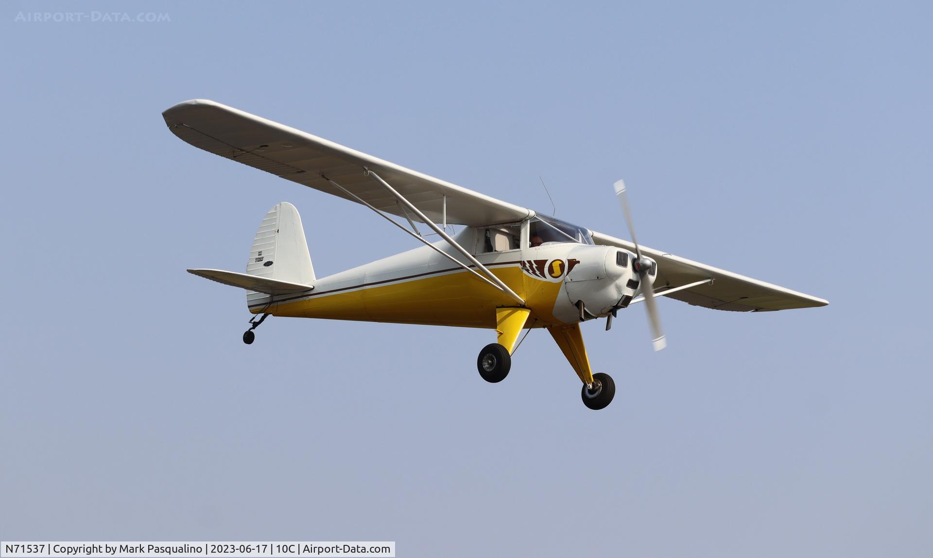 N71537, 1946 Luscombe 8A C/N 2964, Luscombe 8A