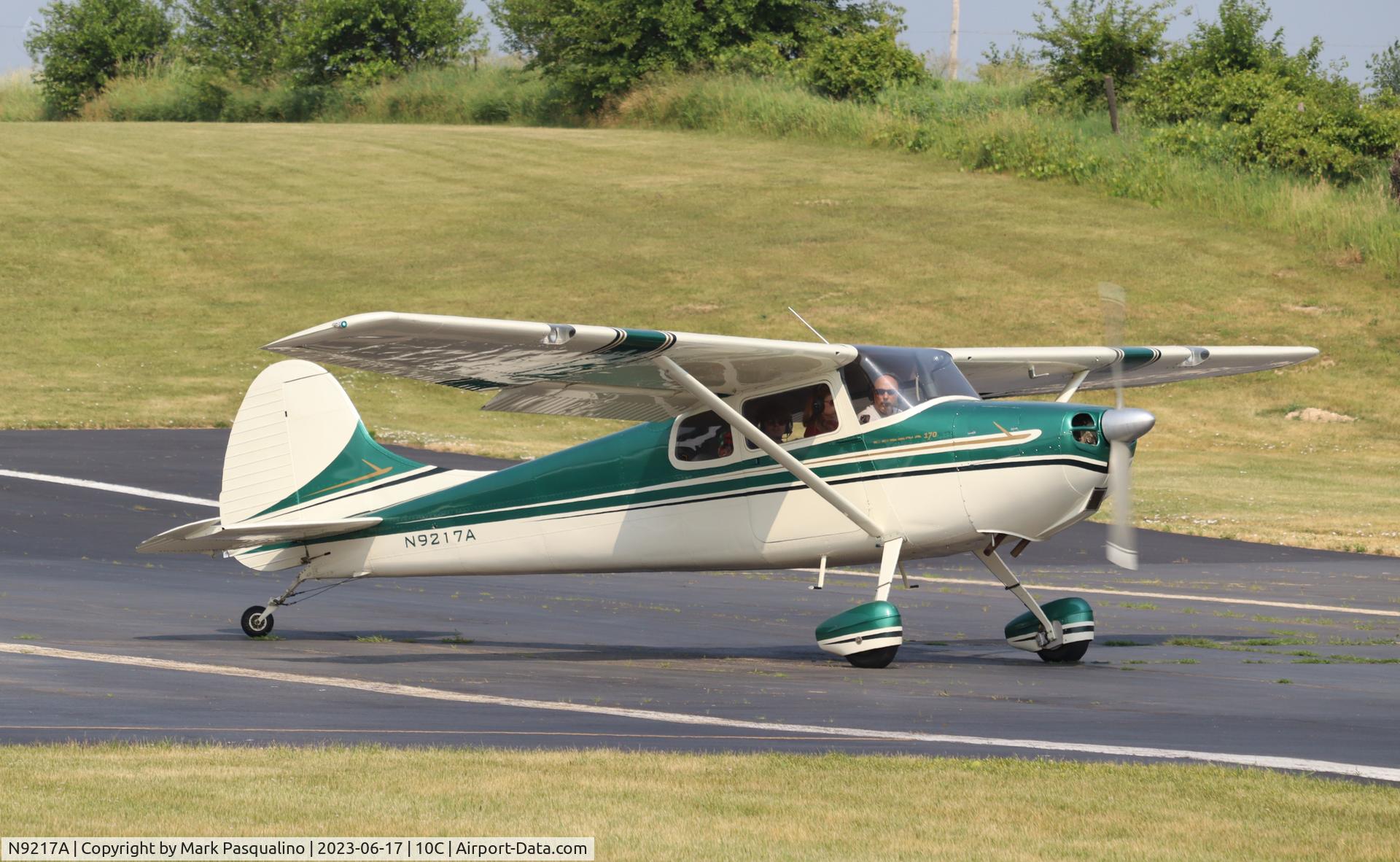 N9217A, 1954 Cessna 170B C/N 26619, Cessna 170B