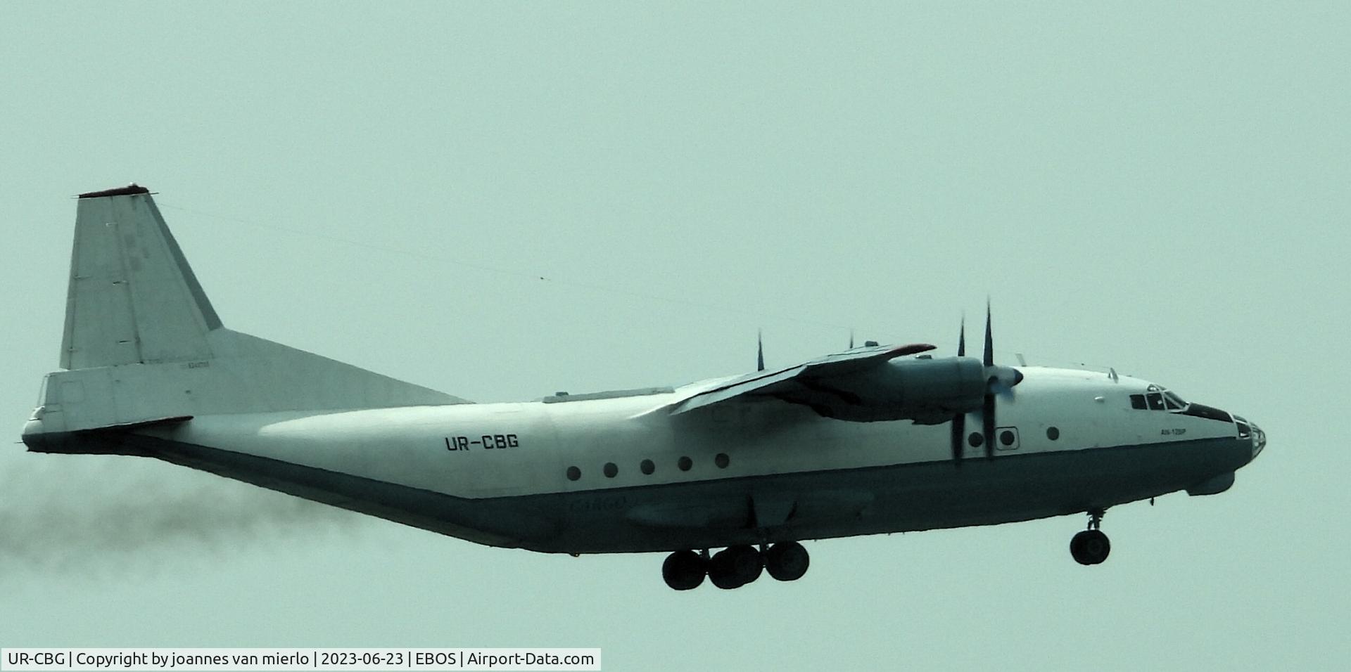 UR-CBG, 1966 Antonov An-12BK C/N 6343705, Ostend