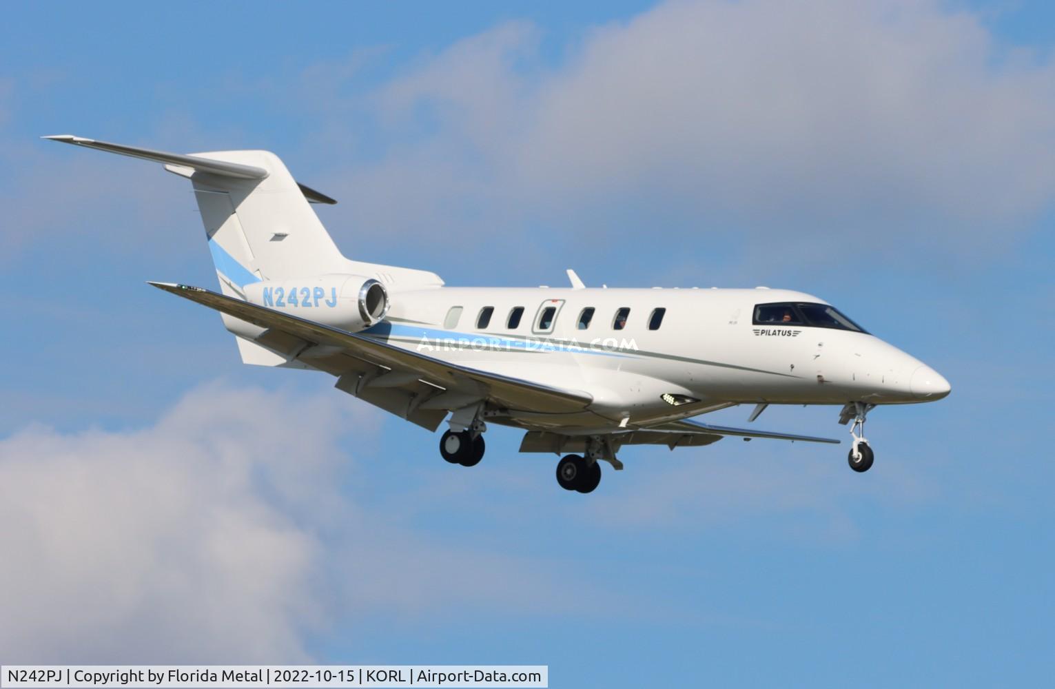 Aircraft N242PJ (2021 Pilatus PC-24 C/N 242) Photo by