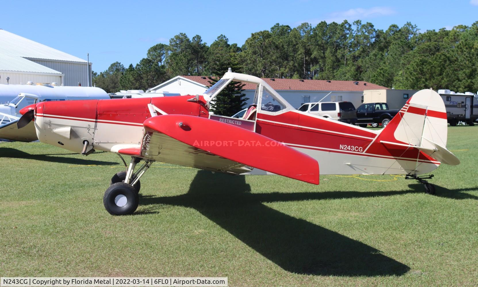 N243CG, 1972 Piper PA-25-235 C/N 25-5450, PA-25 zx