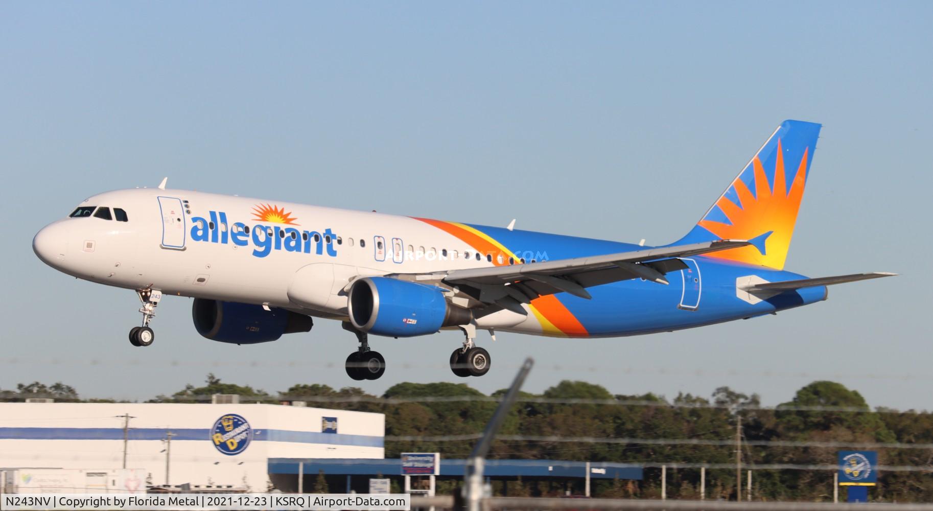 N243NV, 2001 Airbus A320-214 C/N 1461, AAY A320 zx
