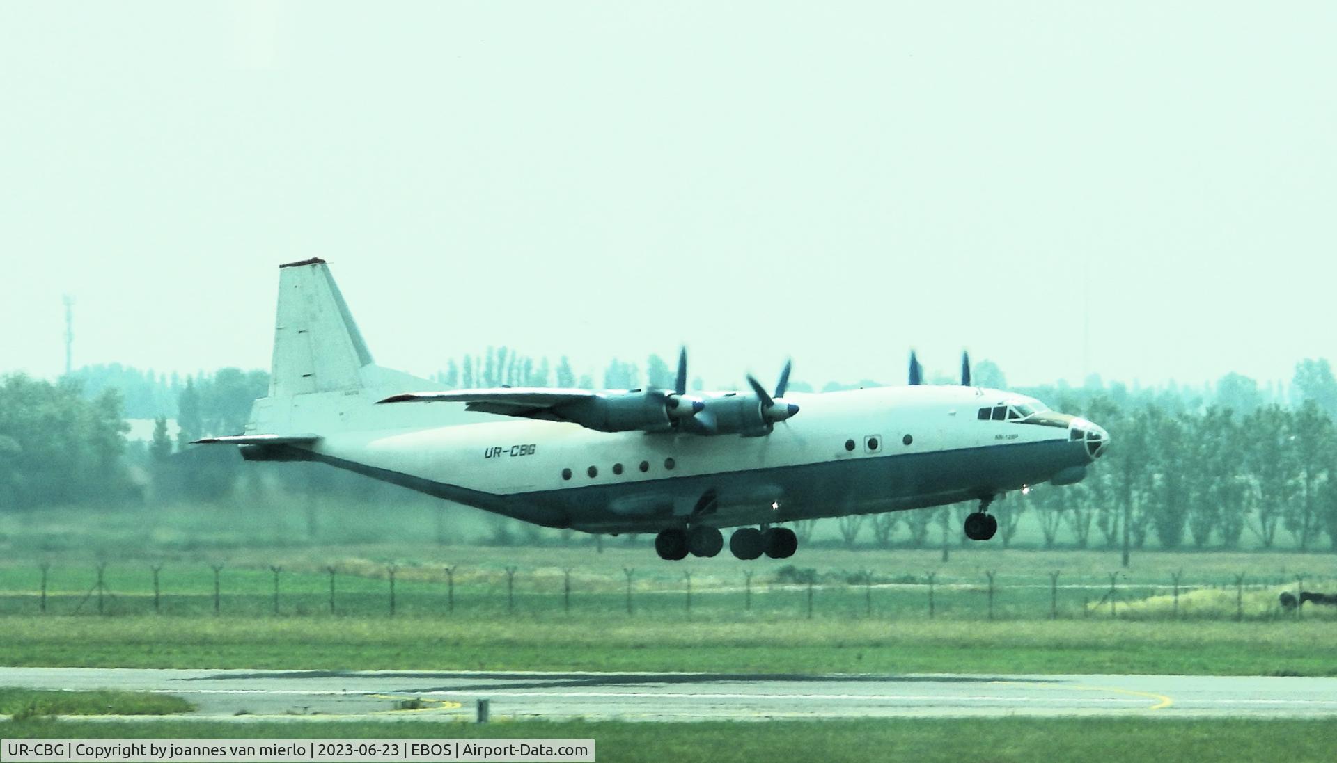 UR-CBG, 1966 Antonov An-12BK C/N 6343705, Ostend