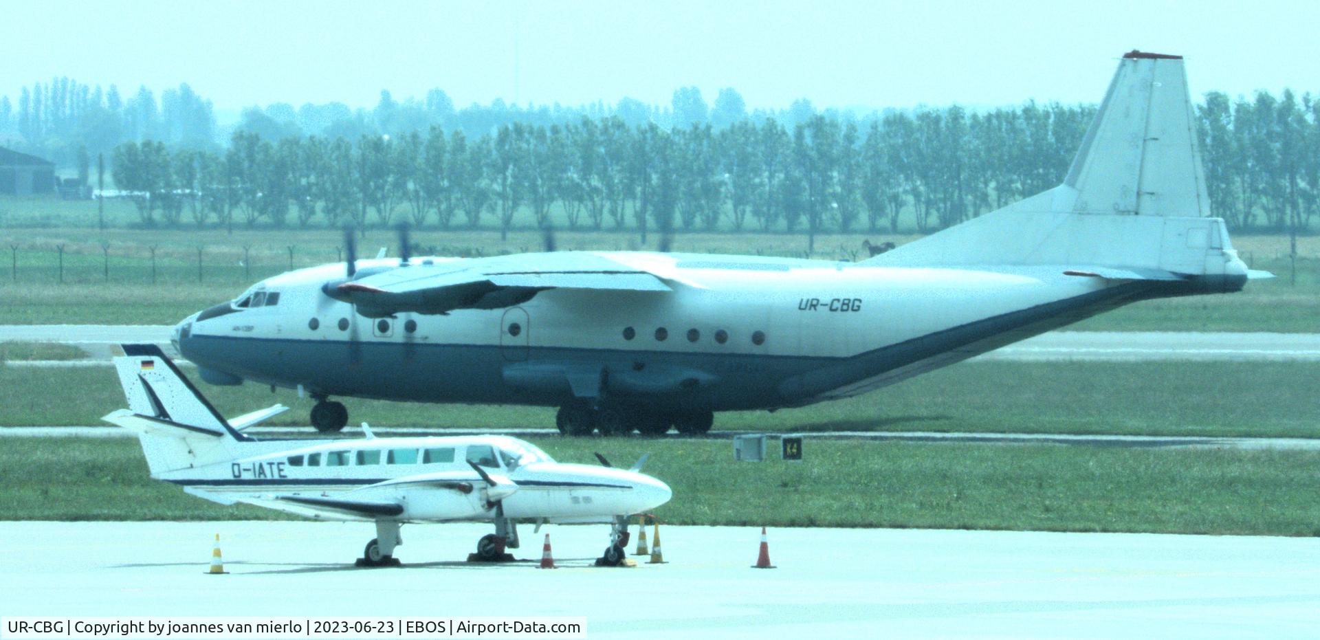 UR-CBG, 1966 Antonov An-12BK C/N 6343705, Ostend