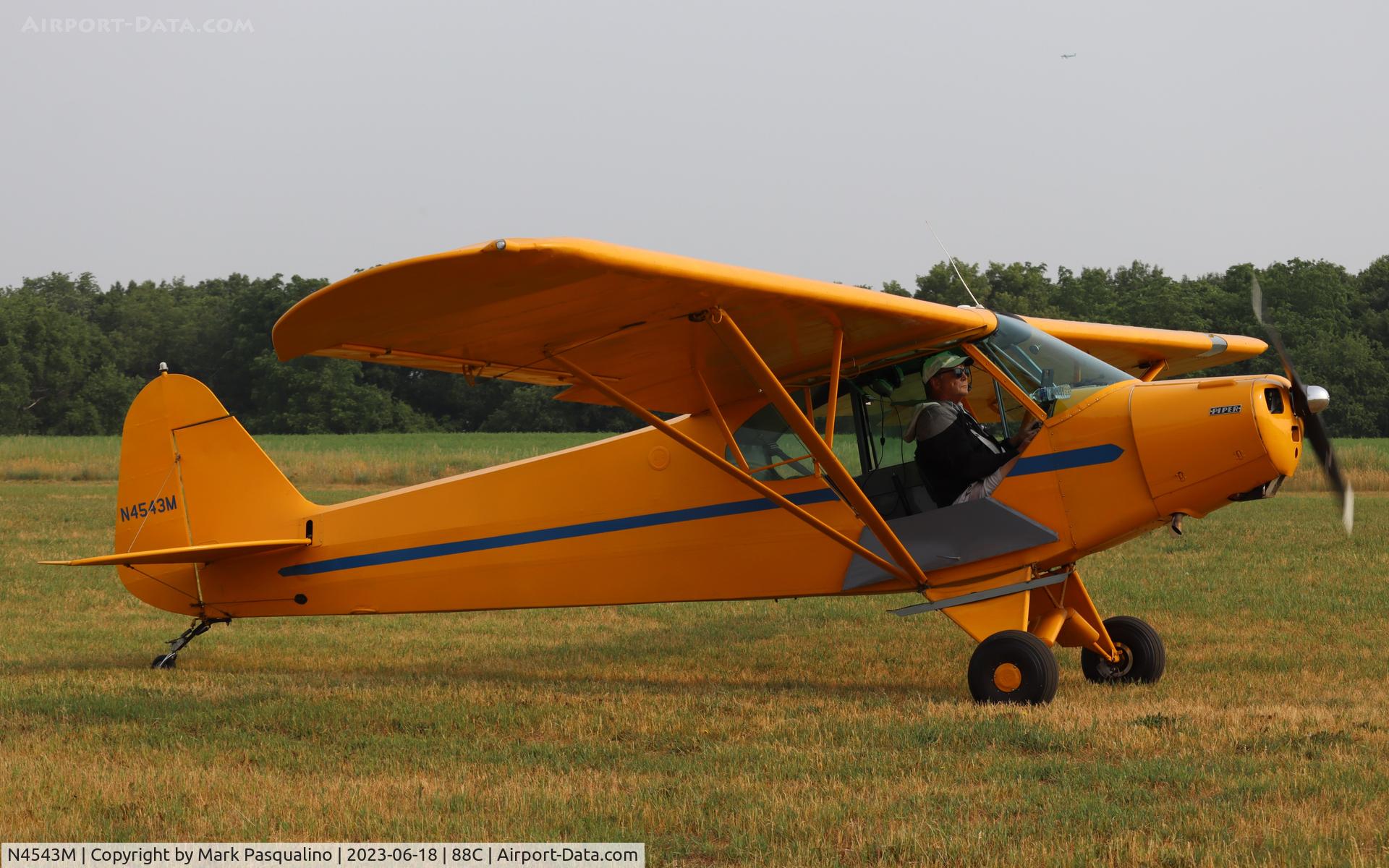 N4543M, 1947 Piper PA-11 Cub Special C/N 11-47, Piper PA-11