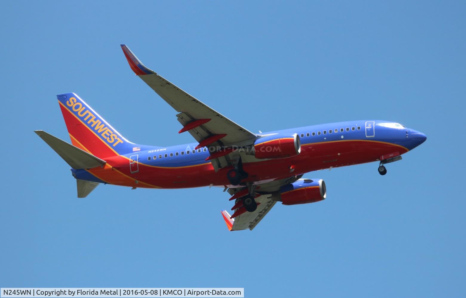 N245WN, 2006 Boeing 737-7H4 C/N 32506, SWA 737 canyon zx