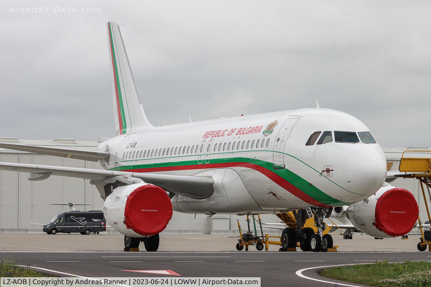 LZ-AOB, 2007 Airbus A319-111 C/N 3188, Bulgaria government A319