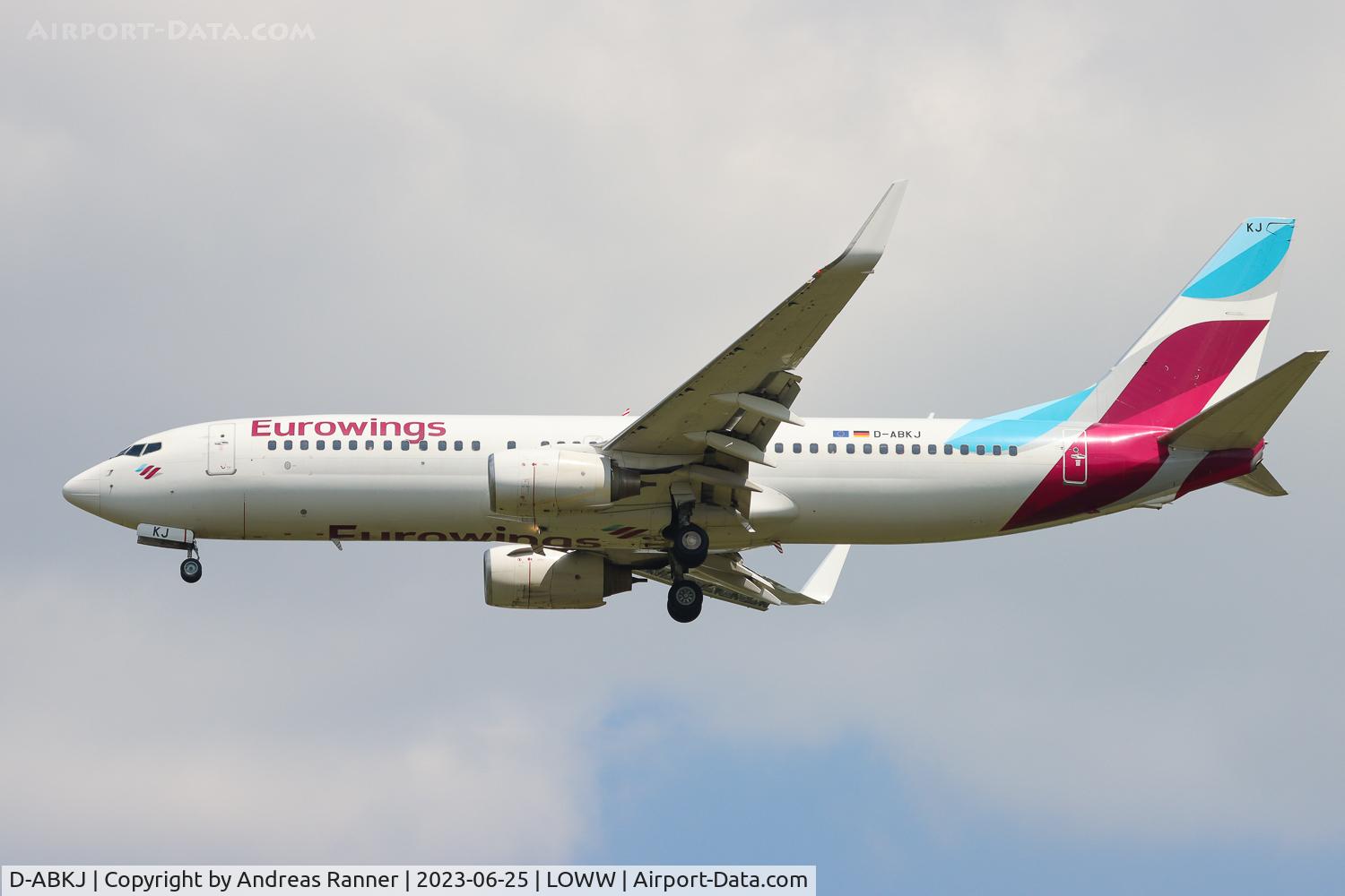 D-ABKJ, 2010 Boeing 737-86J C/N 37749, Eurowings Boeing 737