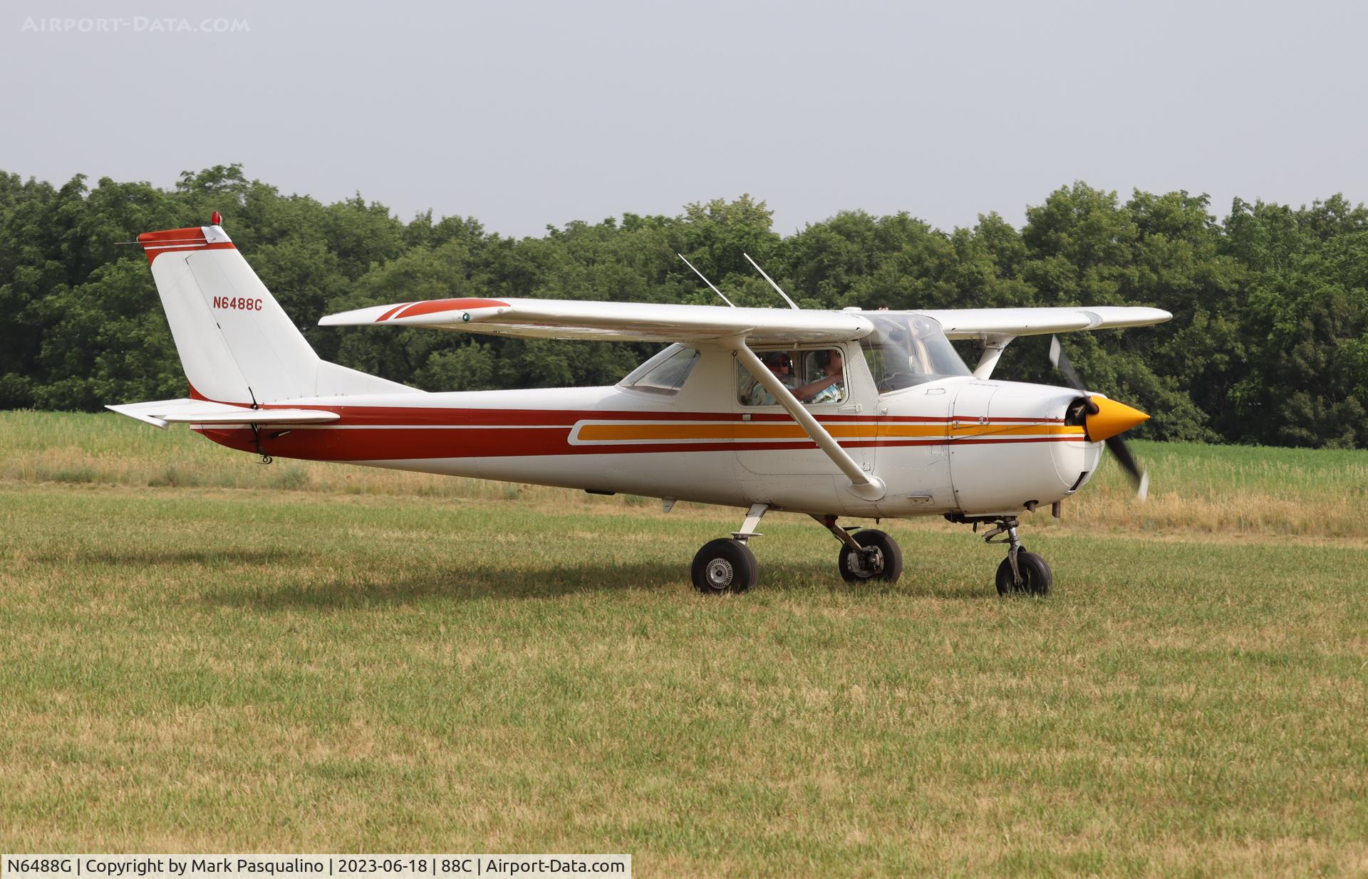 N6488G, 1970 Cessna 150K C/N 15071988, Cessna 150K