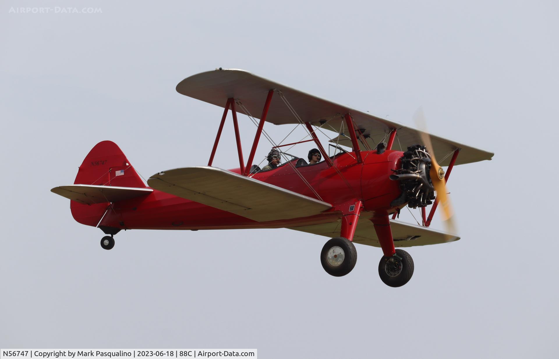 N56747, 1942 Boeing D75N1 C/N 75-4036, Stearman