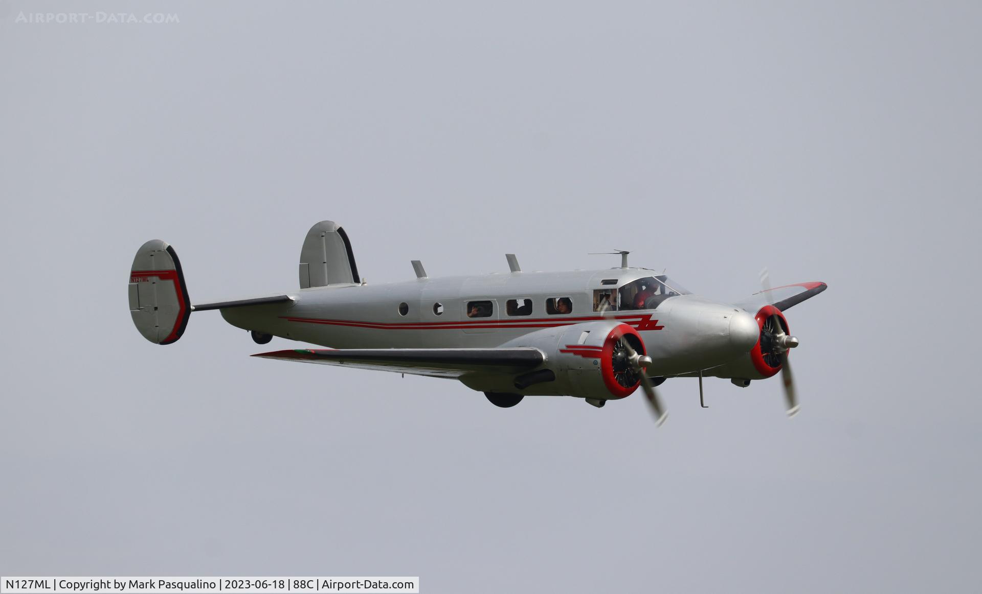 N127ML, 1946 Beech D18S C/N A-212, Beech D18S
