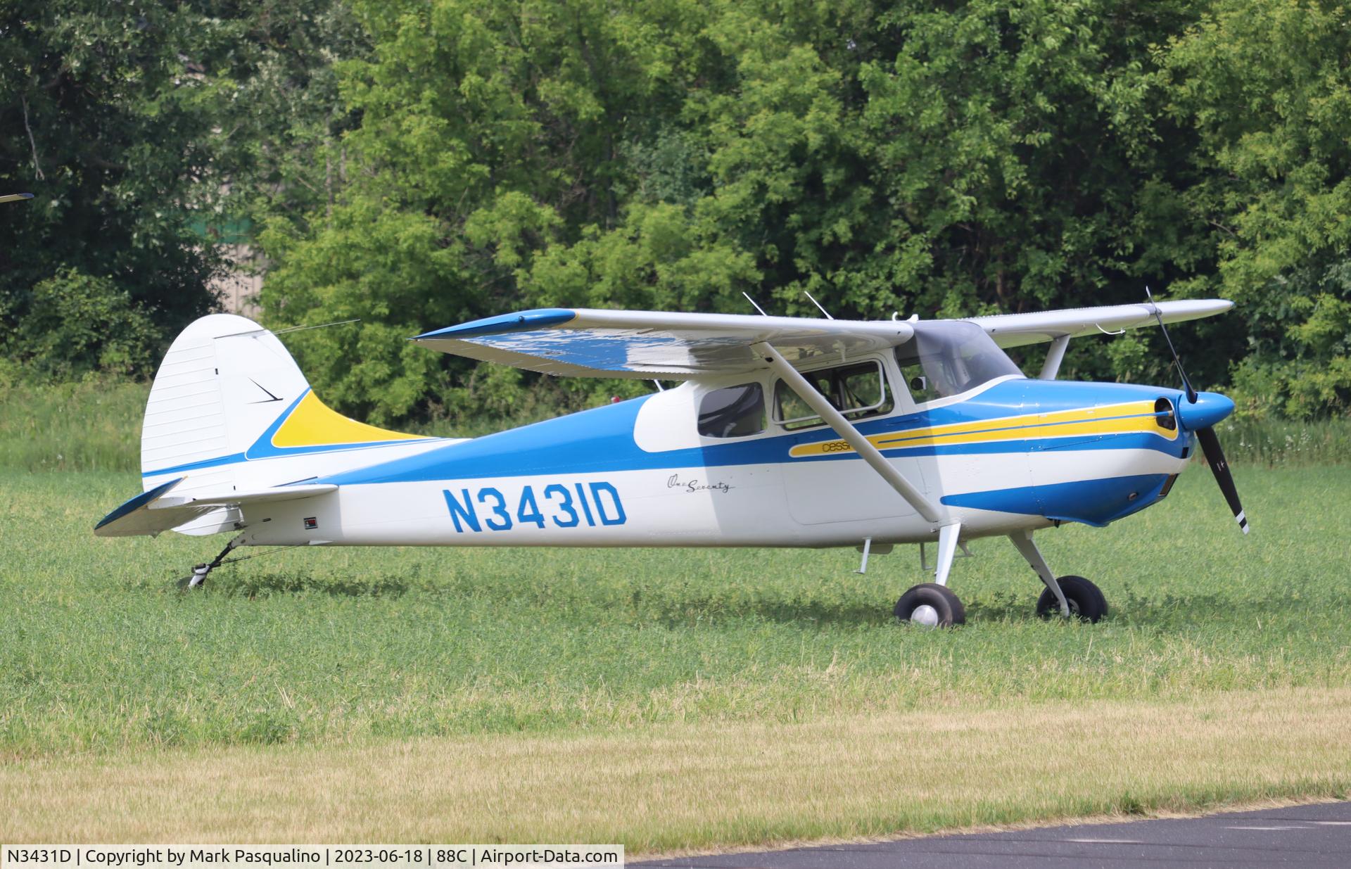 N3431D, 1955 Cessna 170B C/N 26974, Cessna 170B