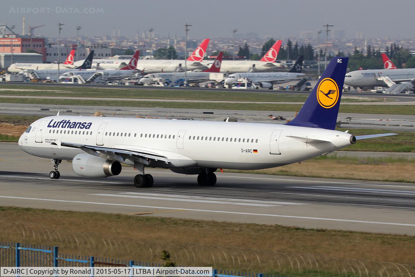 D-AIRC, 1994 Airbus A321-131 C/N 0473, at ist