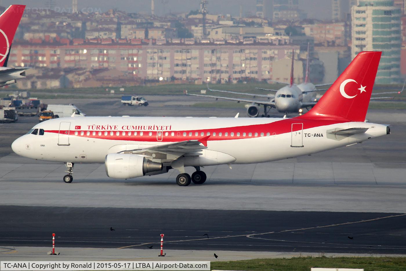 TC-ANA, 2000 Airbus ACJ319 (A319-115/CJ) C/N 1002, at ist