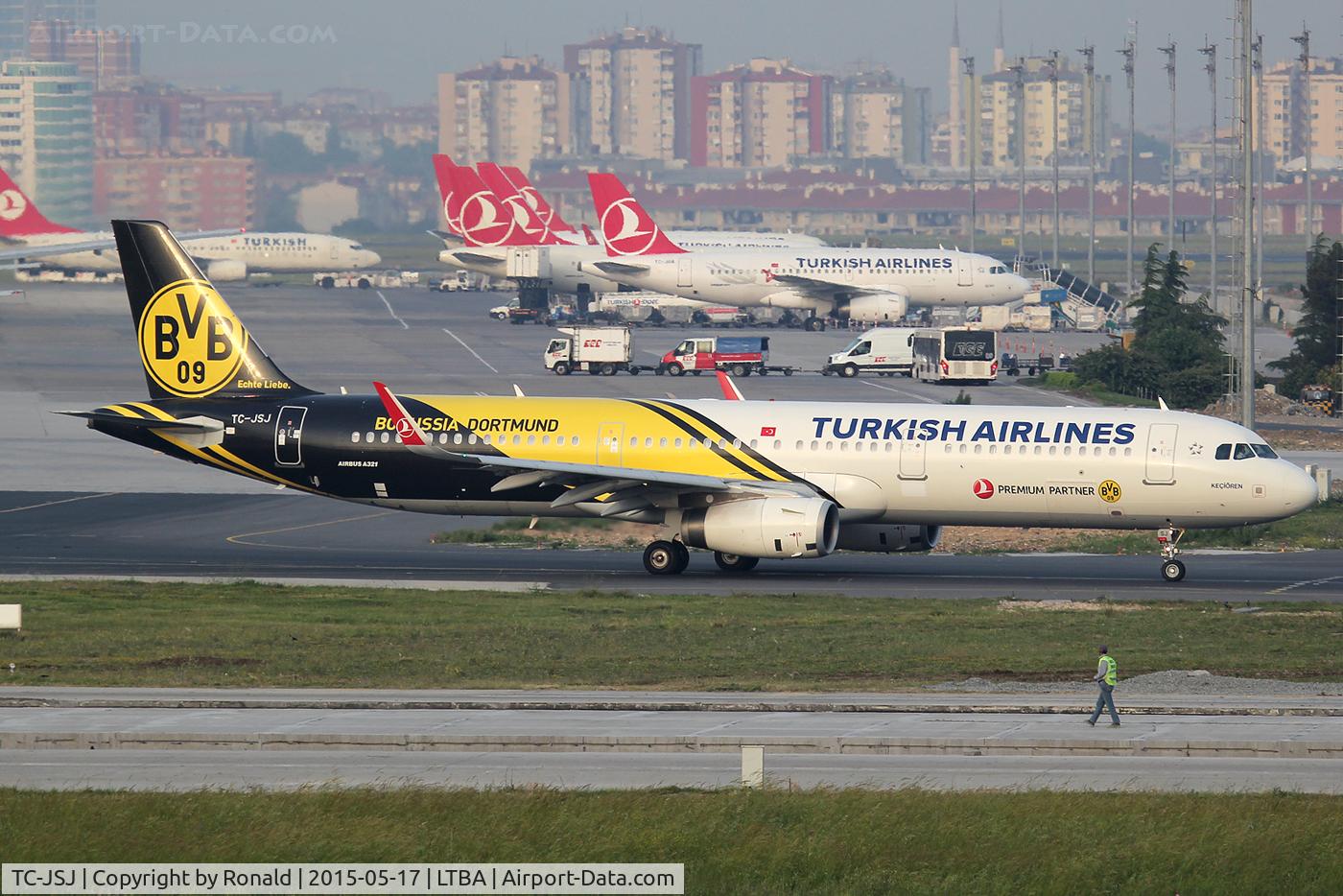 TC-JSJ, 2013 Airbus A321-231 C/N 5633, at ist