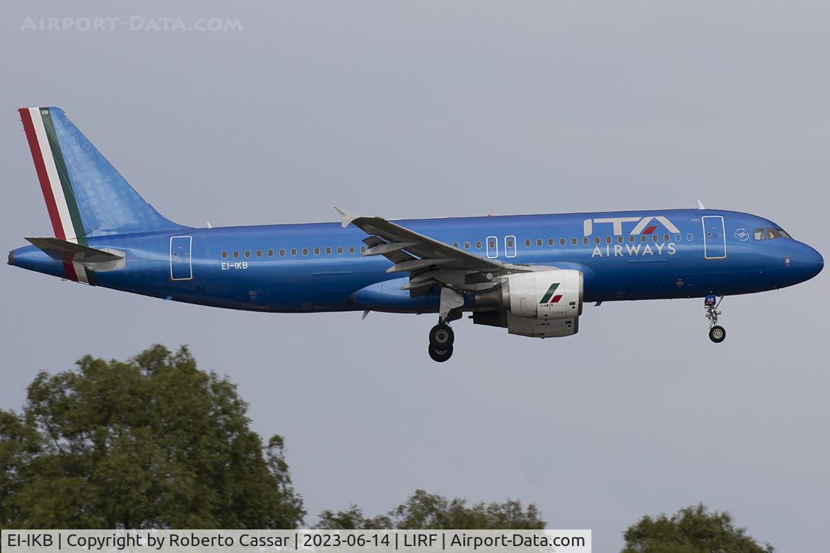 EI-IKB, 2000 Airbus A320-214 C/N 1226, Rome Fiumicino Leonardo da Vinci Airport