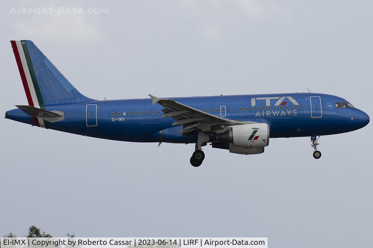 EI-IMX, 2012 Airbus A319-111 C/N 5424, Rome Fiumicino Leonardo da Vinci Airport
