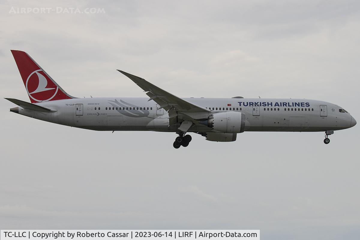 TC-LLC, 2019 Boeing 787-9 Dreamliner C/N 65803, Rome Fiumicino Leonardo da Vinci Airport