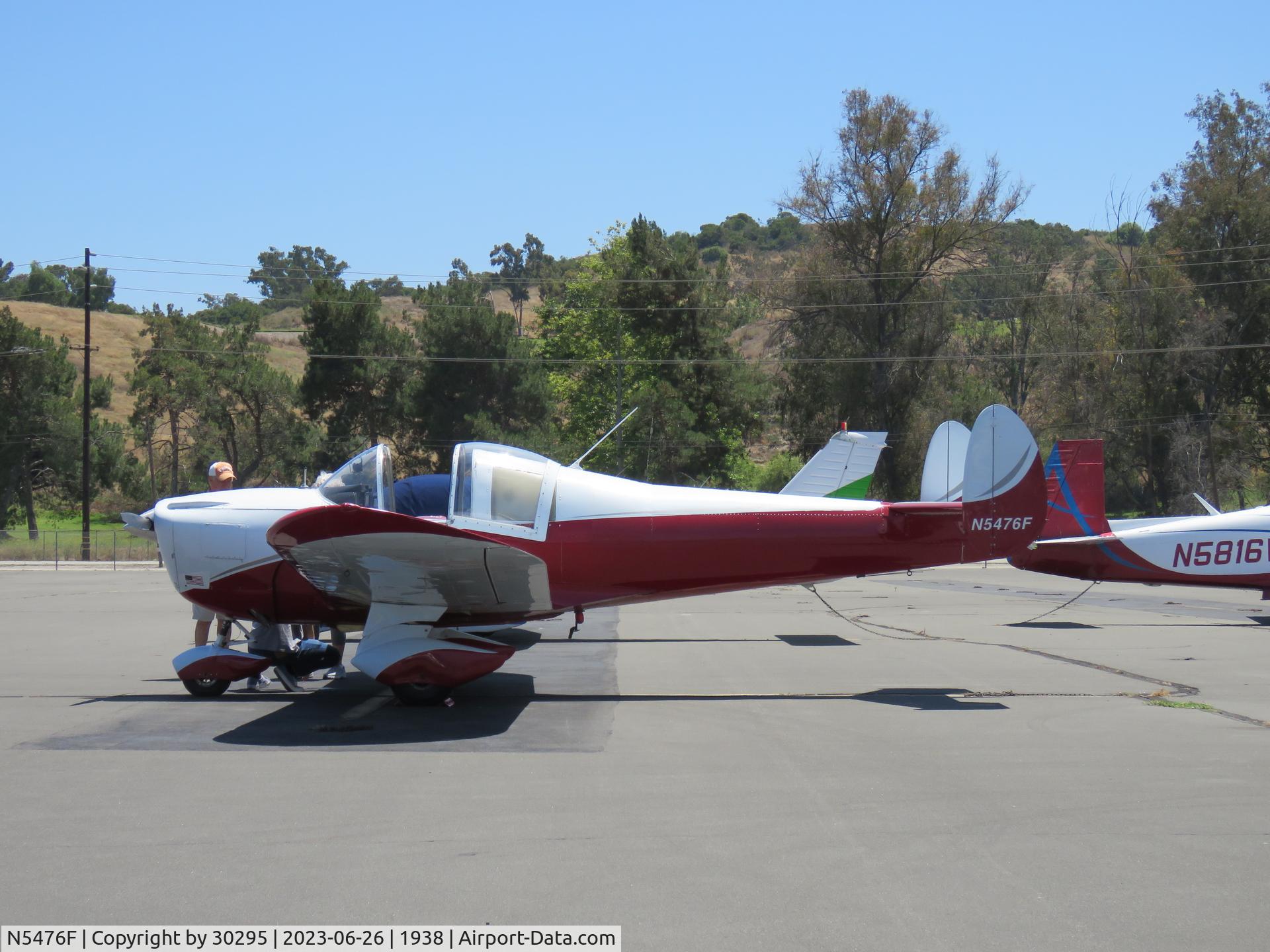 N5476F, 1968 Alon A2A Aircoupe C/N B-276, Loading up