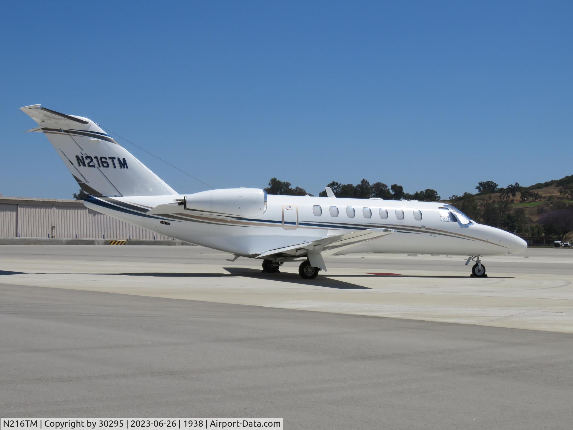 N216TM, 2012 Cessna 525B C/N 525B-0387, Parked