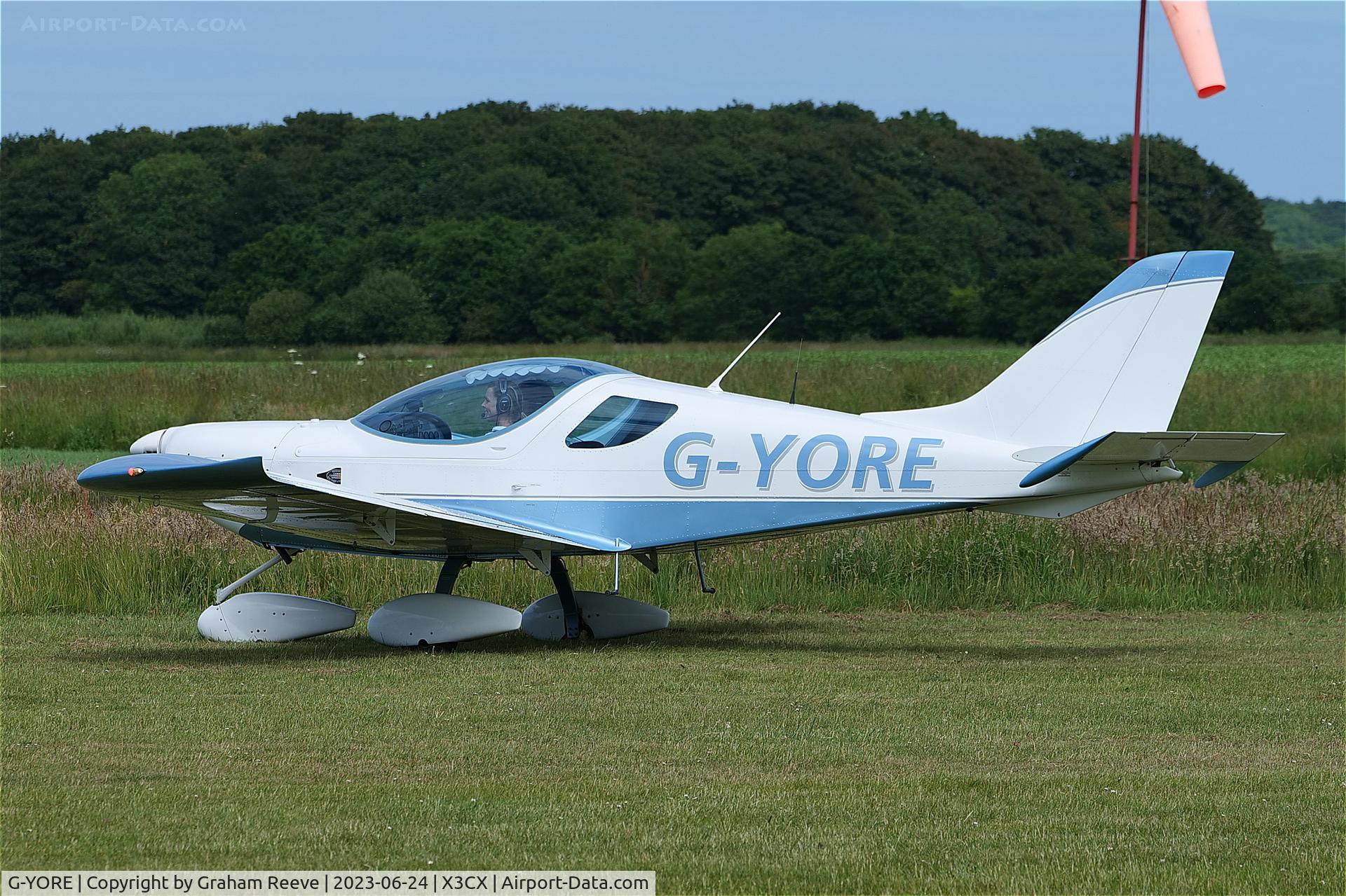 G-YORE, 2009 CZAW SportCruiser C/N LAA 338-14844, On the ground at Northrepps.