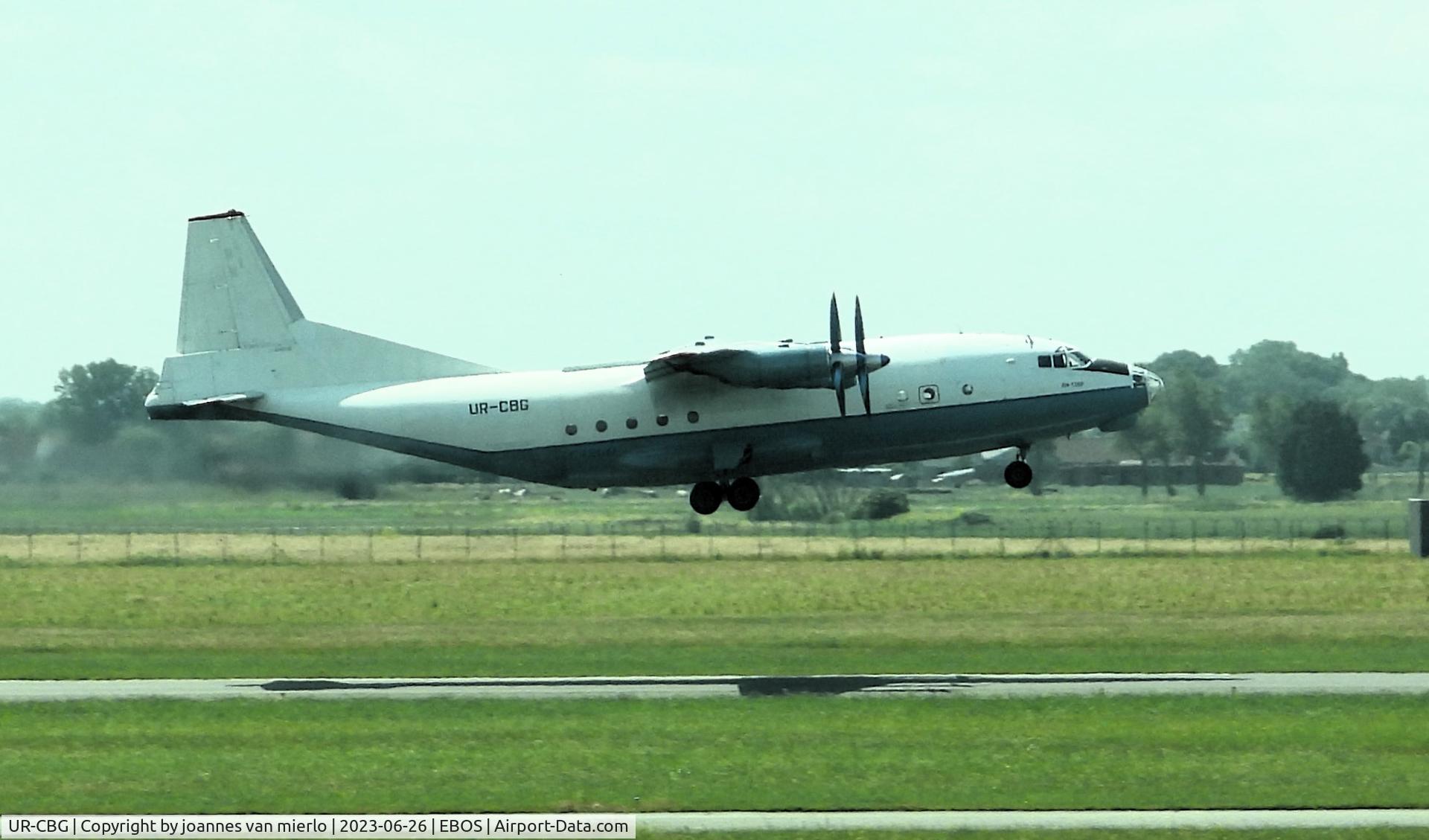 UR-CBG, 1966 Antonov An-12BK C/N 6343705, Ostend