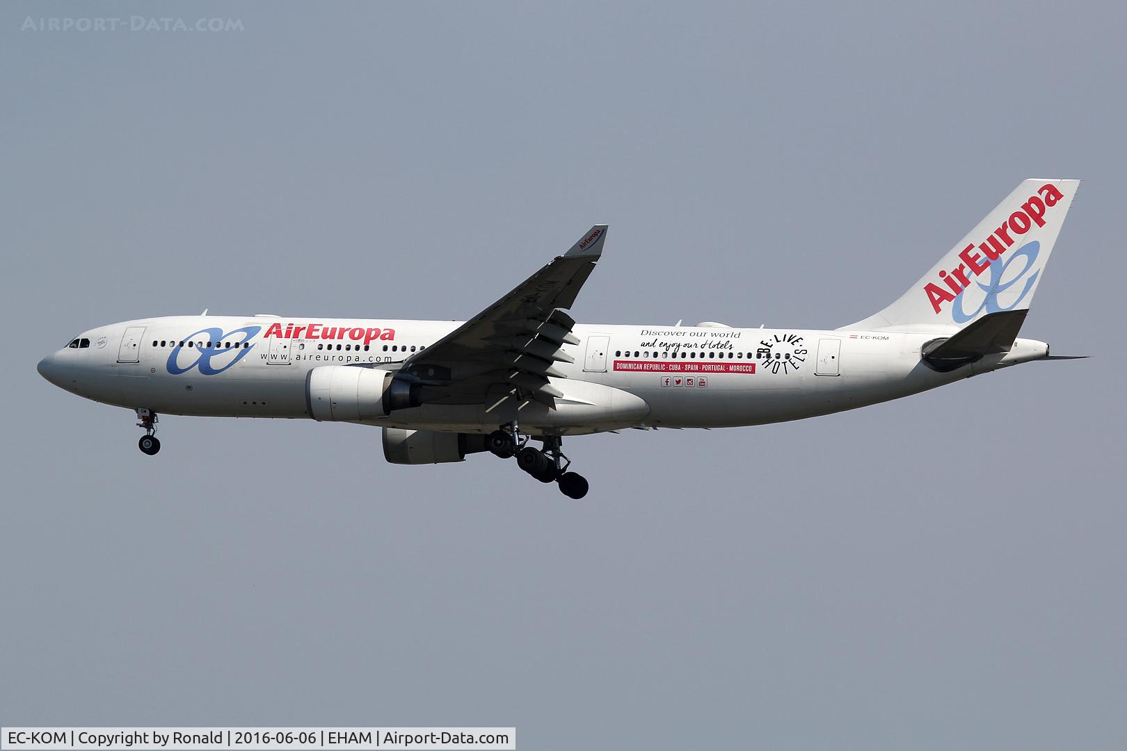 EC-KOM, 2008 Airbus A330-202 C/N 931, at spl