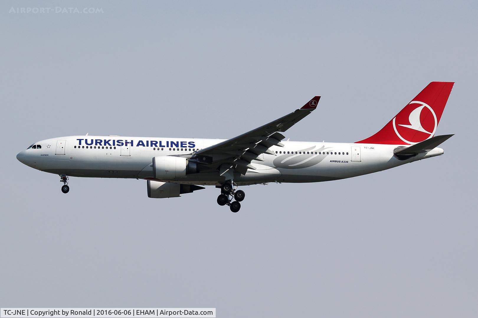 TC-JNE, 2006 Airbus A330-203 C/N 774, at spl