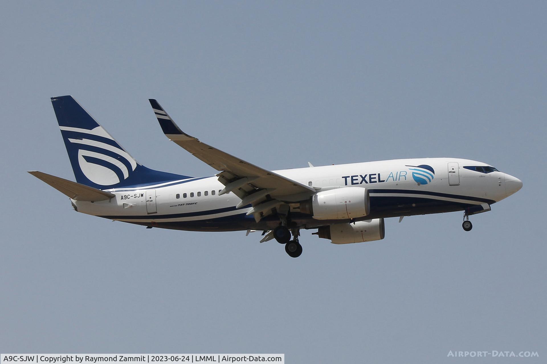 A9C-SJW, 2005 Boeing 737-7K2 C/N 34170, B737-700 A9C-SJW Texel Air