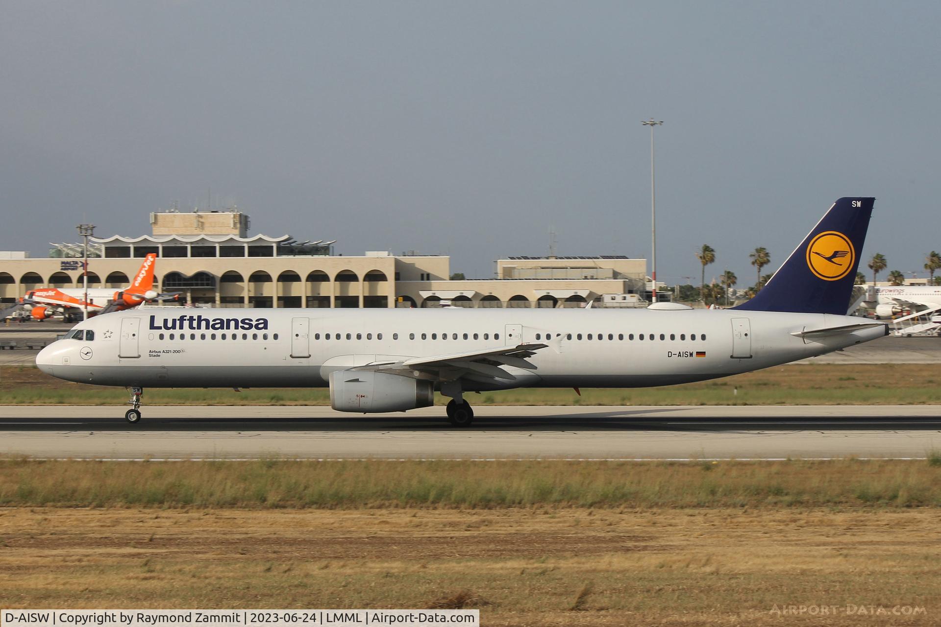 D-AISW, 2009 Airbus A321-231 C/N 4087, A321 D-AISW Lufthansa