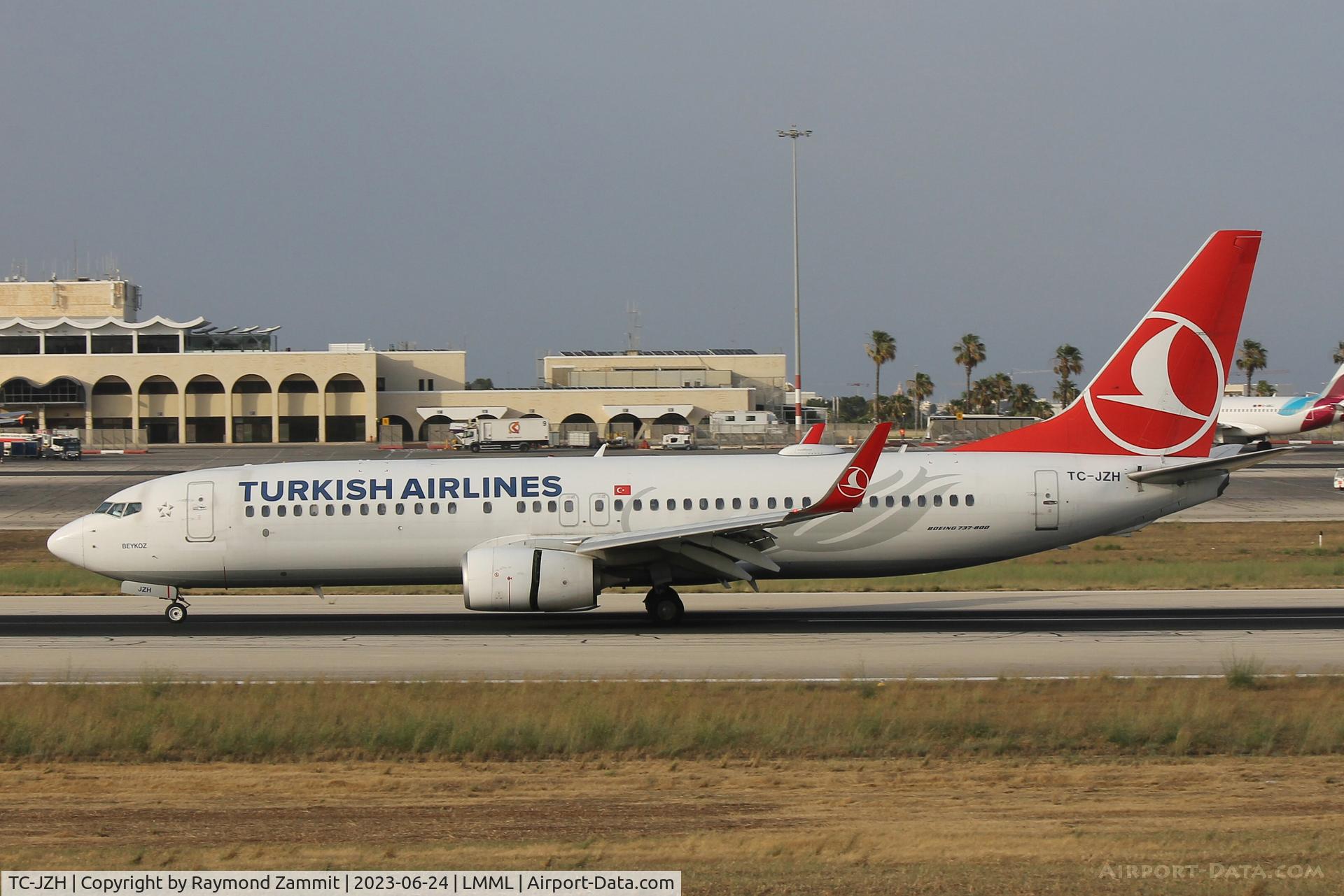 TC-JZH, 2016 Boeing 737-8F2 C/N 60029, B737-800 TC-JZH Turkish Airlines