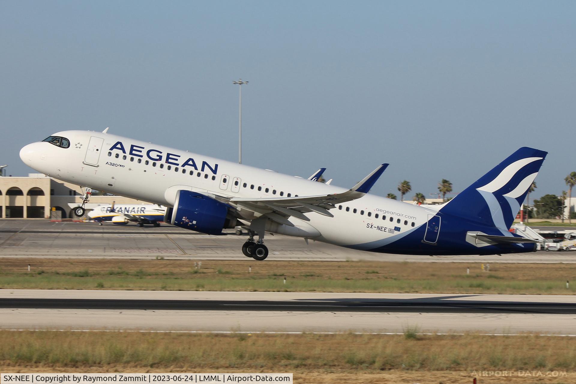 SX-NEE, 2022 Airbus A320-271N C/N 10901, A320Neo SX-NEE Aegean Airlines