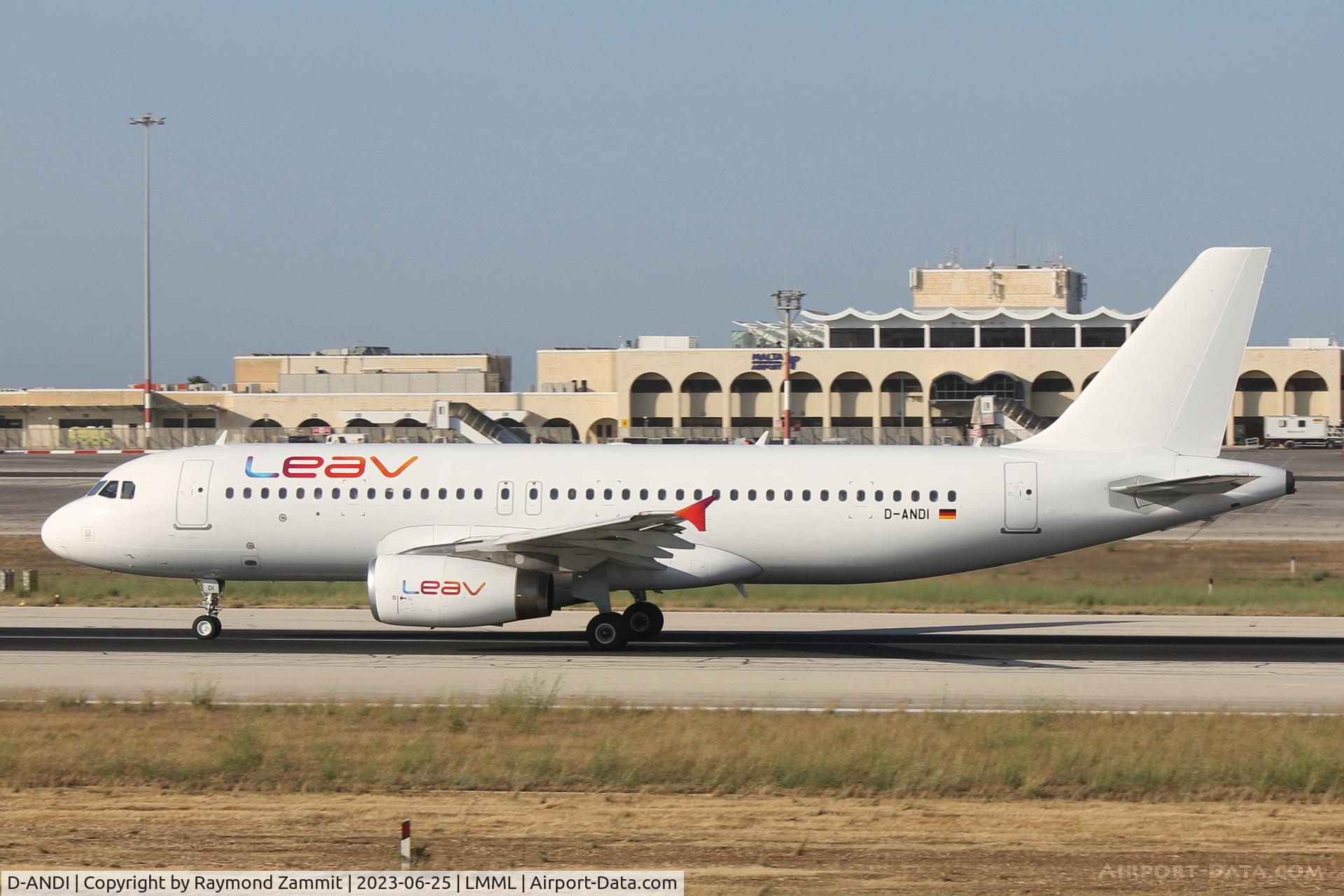 D-ANDI, 2000 Airbus A320-232 C/N 1305, A320 D-ANDI Leav Aviation