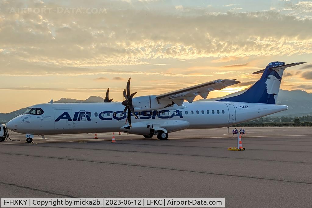 F-HXKY, 2023 ATR 72-600 C/N 1665, Parked