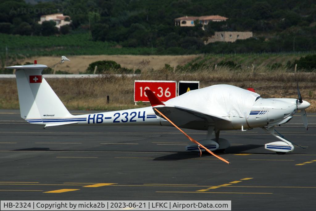 HB-2324, 1998 Diamond HK36 Super Dimona C/N 36.594, Parked