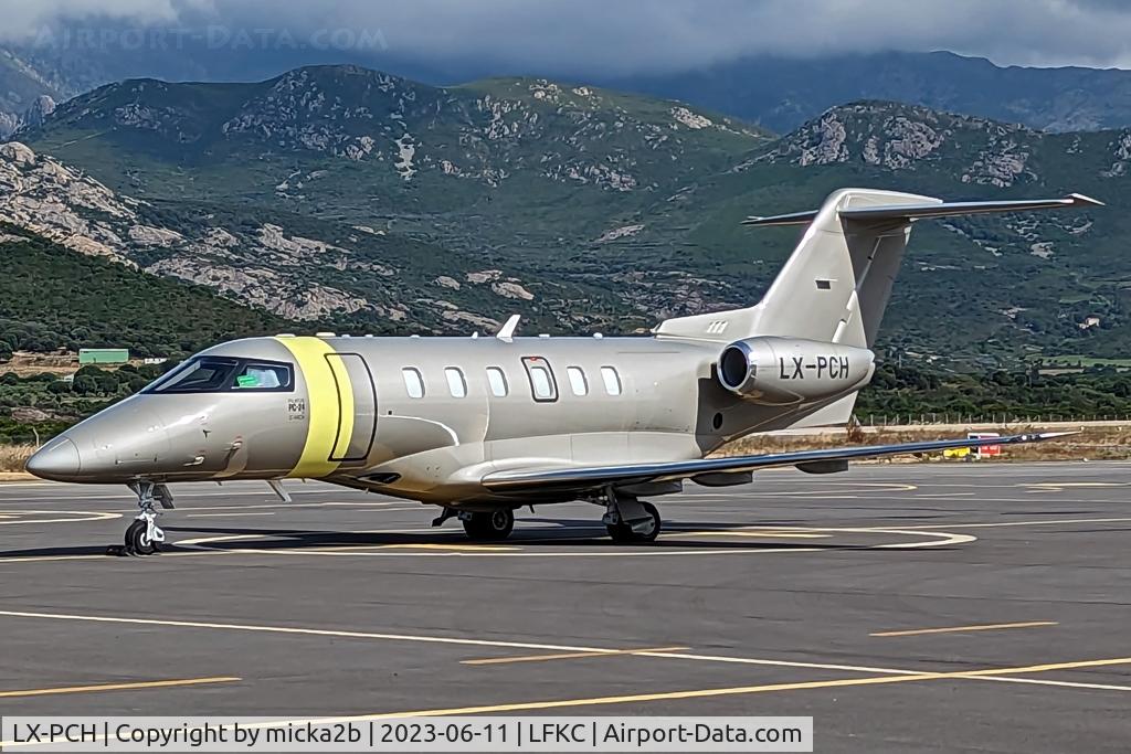 LX-PCH, 2021 Pilatus PC-24 C/N 255, Parked