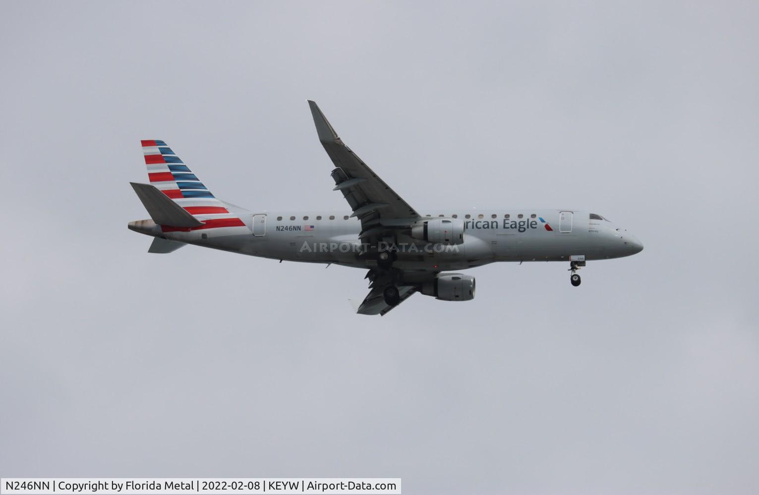 N246NN, 2016 Embraer 175LR (ERJ-170-200LR) C/N 17000618, Envoy/Eagle E175 zx