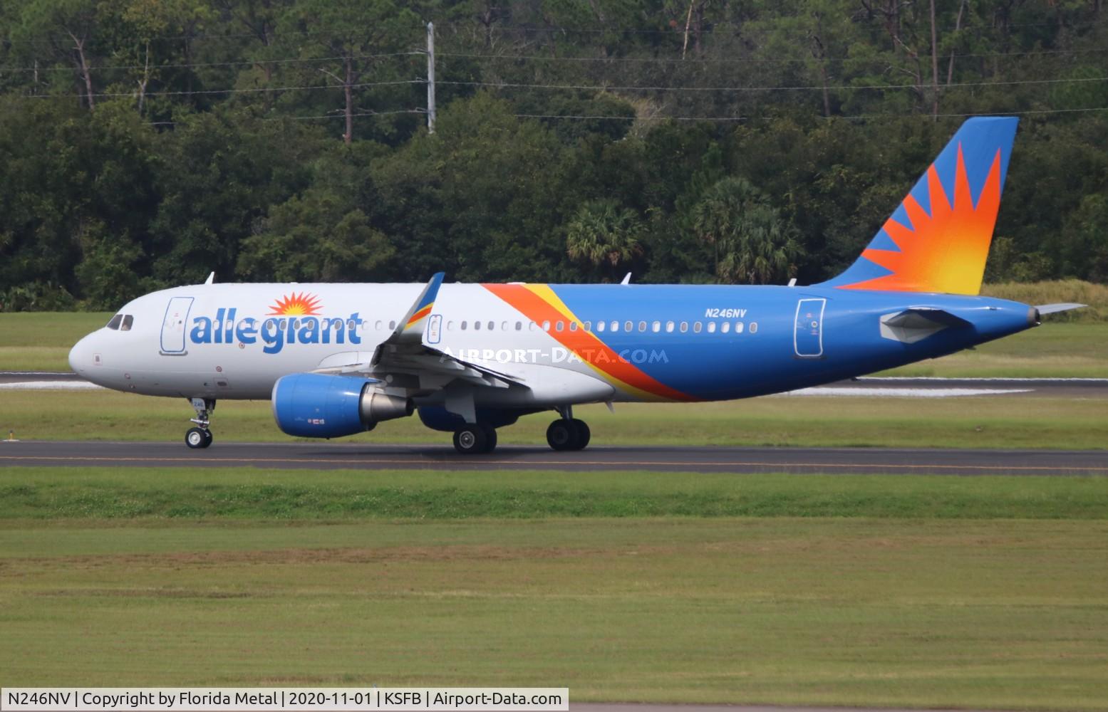 N246NV, 2017 Airbus A320-214 C/N 7664, AAY A320 zx
