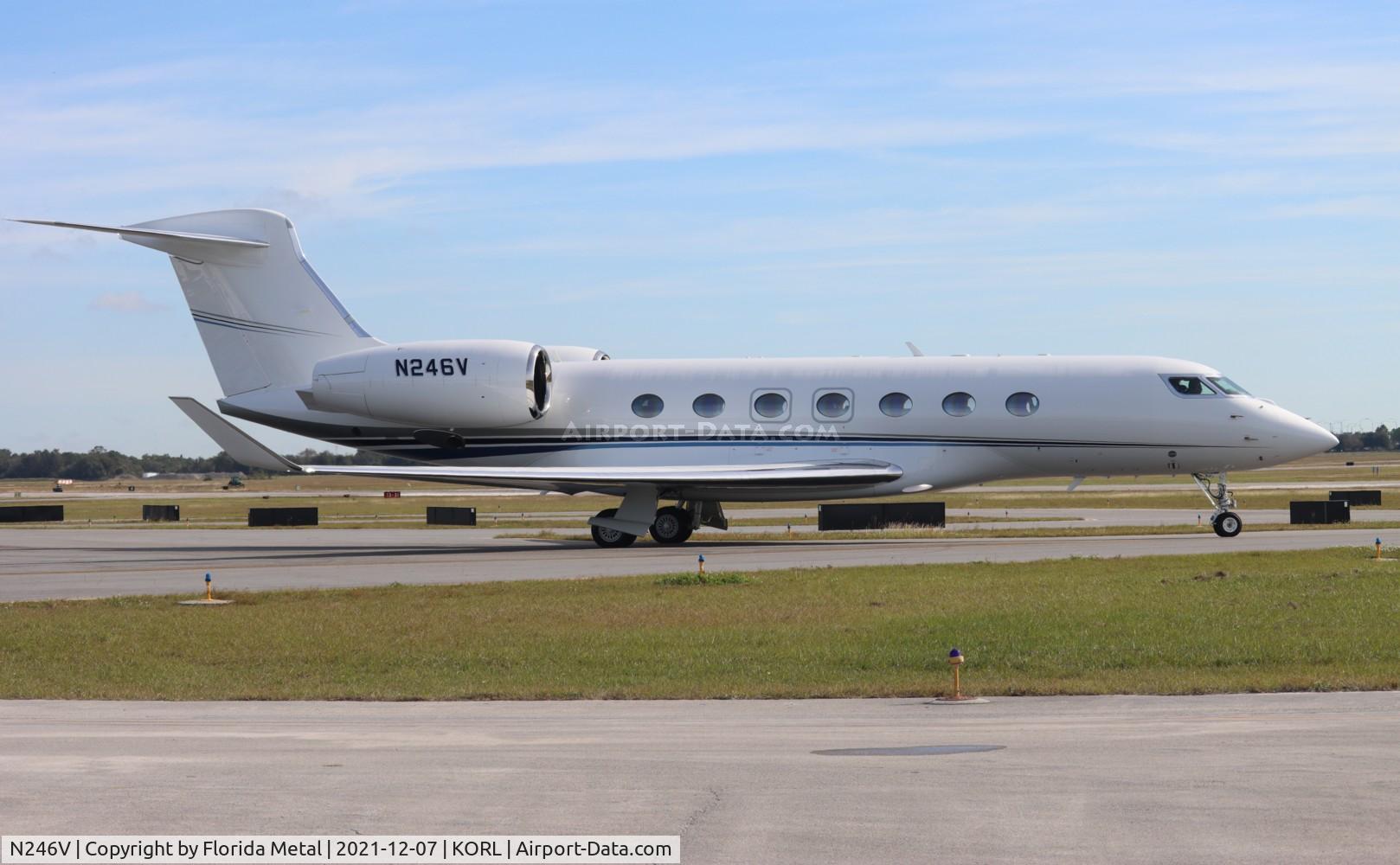 N246V, 2020 Gulfstream GVII-G500 C/N 72067, G500 zx