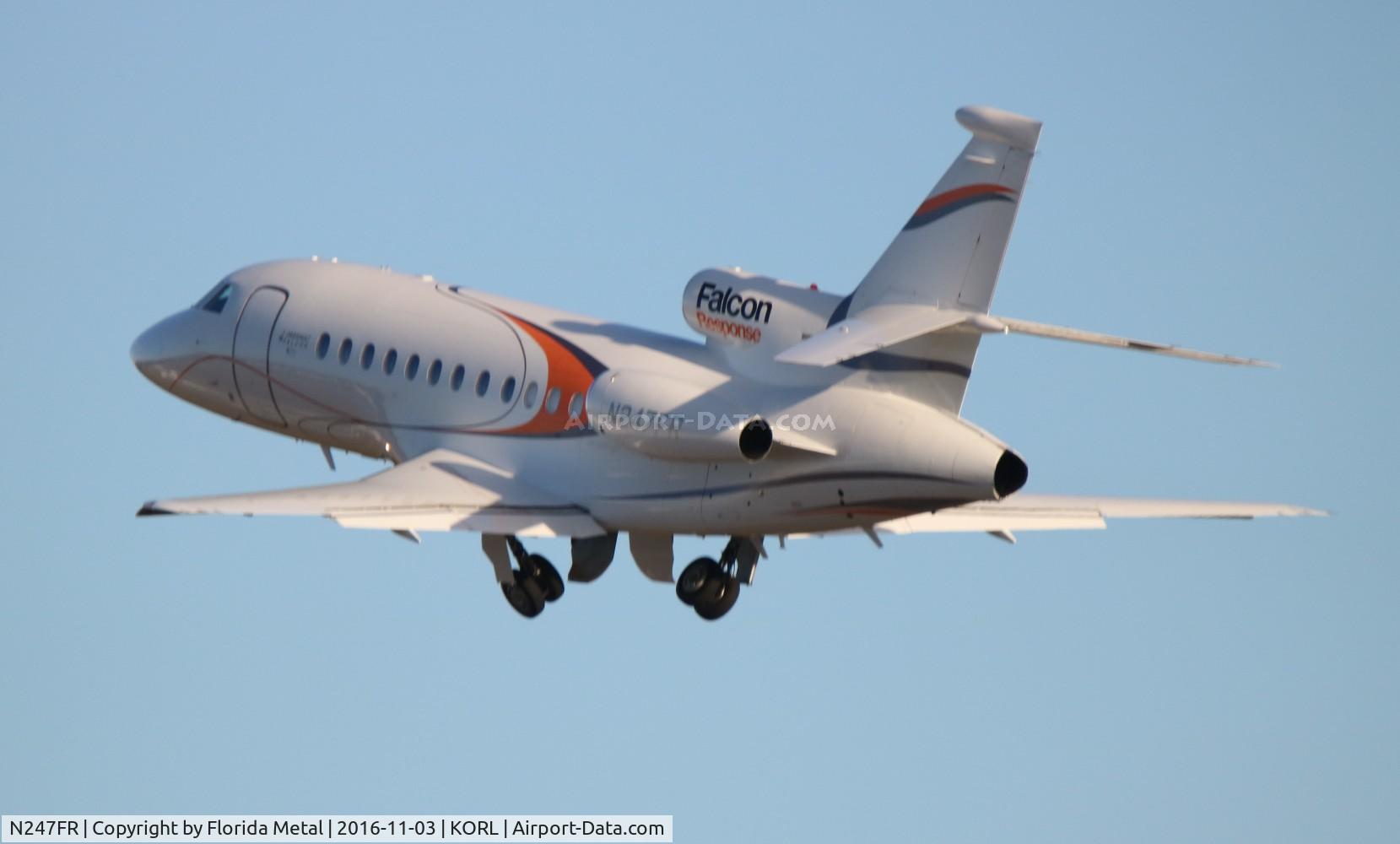 N247FR, 2000 Dassault Falcon 900 C/N 184, Falcon 900 zx