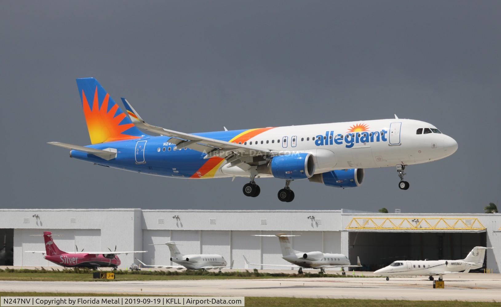 N247NV, 2017 Airbus A320-214 C/N 7704, AAY A320 zx