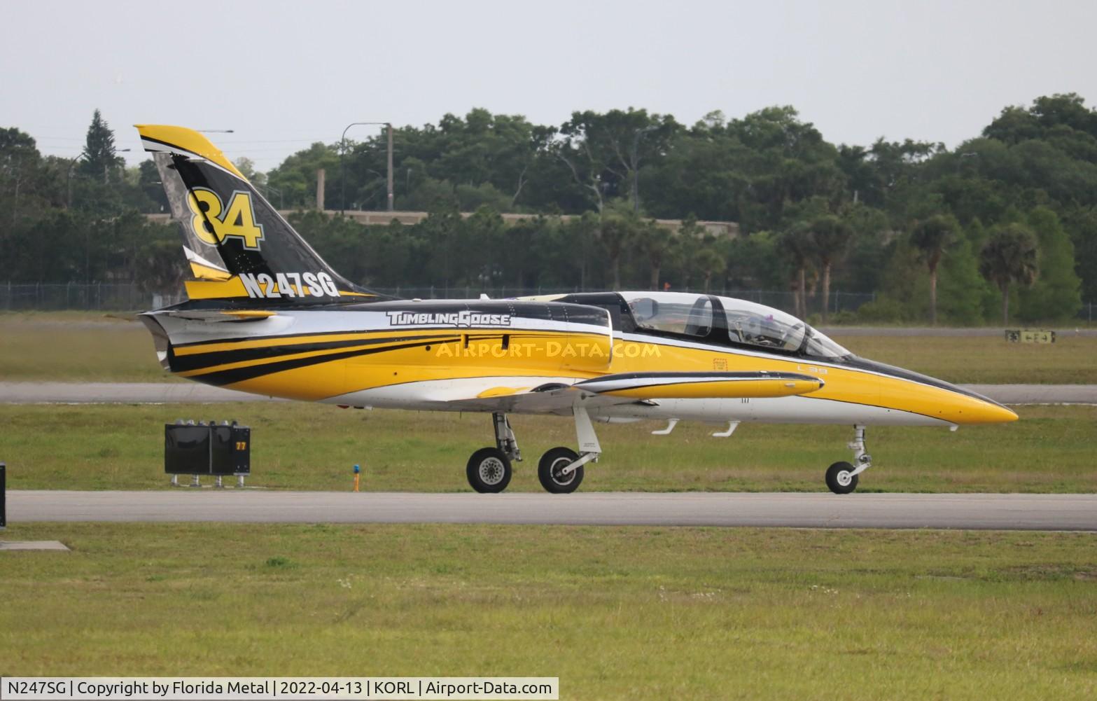 N247SG, 1984 Aero Vodochody L-39C C/N 433135, L-39 zx