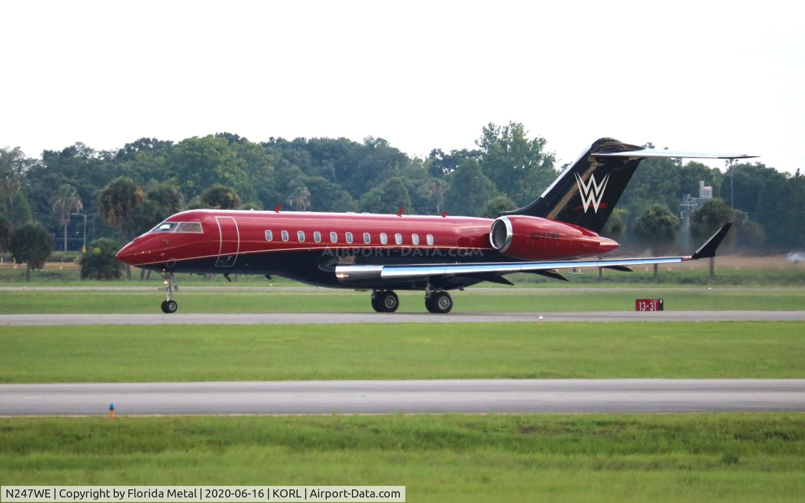 N247WE, 2007 Bombardier BD-700-1A11 Global 5000 C/N 9245, Global 5000 zx